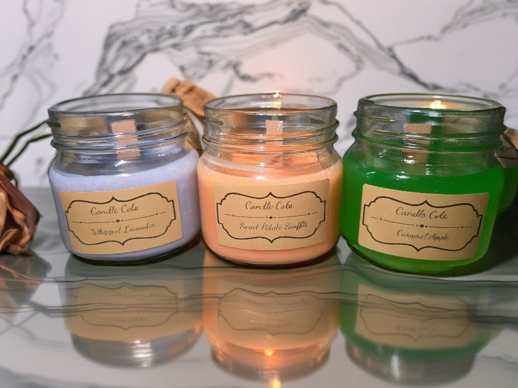 8 oz. Soy Wax Mason Jar Candles