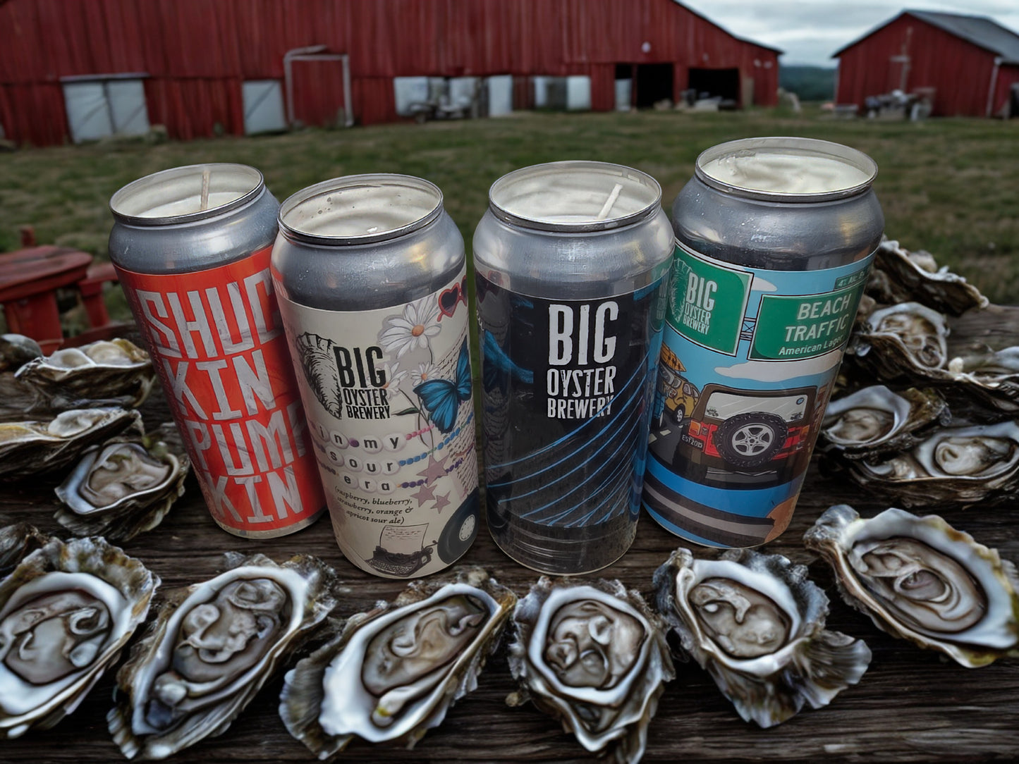 Big Oyster Sour Era Scented Can Candle