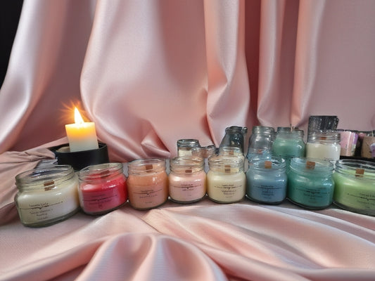 8 oz. Soy Wax Mason Jar Candles