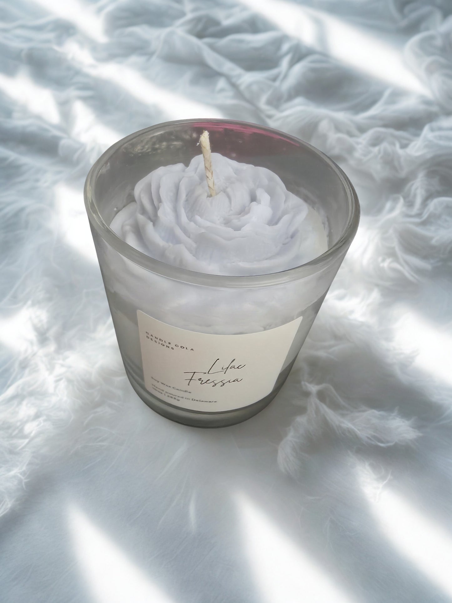 Lilac Fressia Scented Candle