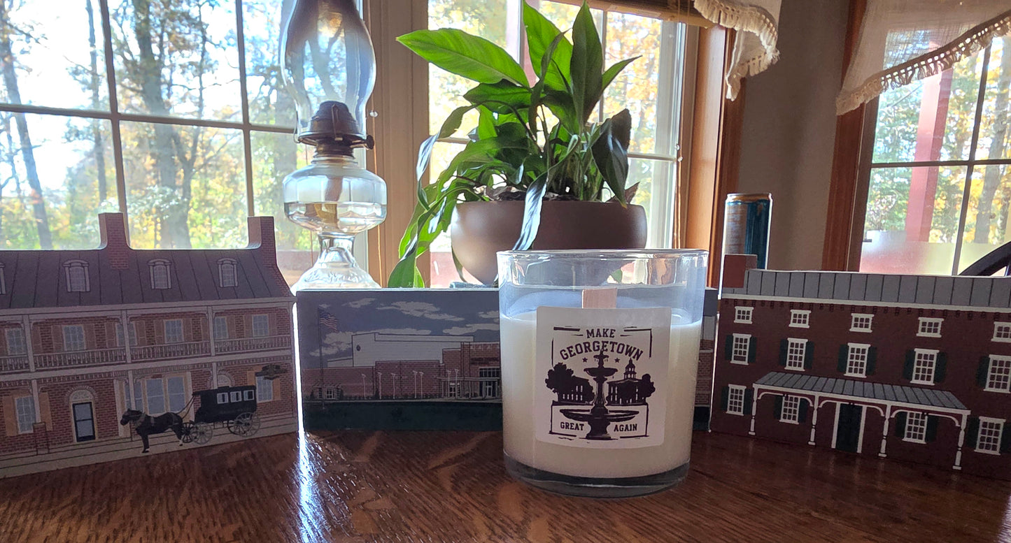 Limited Edition Make Georgetown Great Again 10 oz Candle