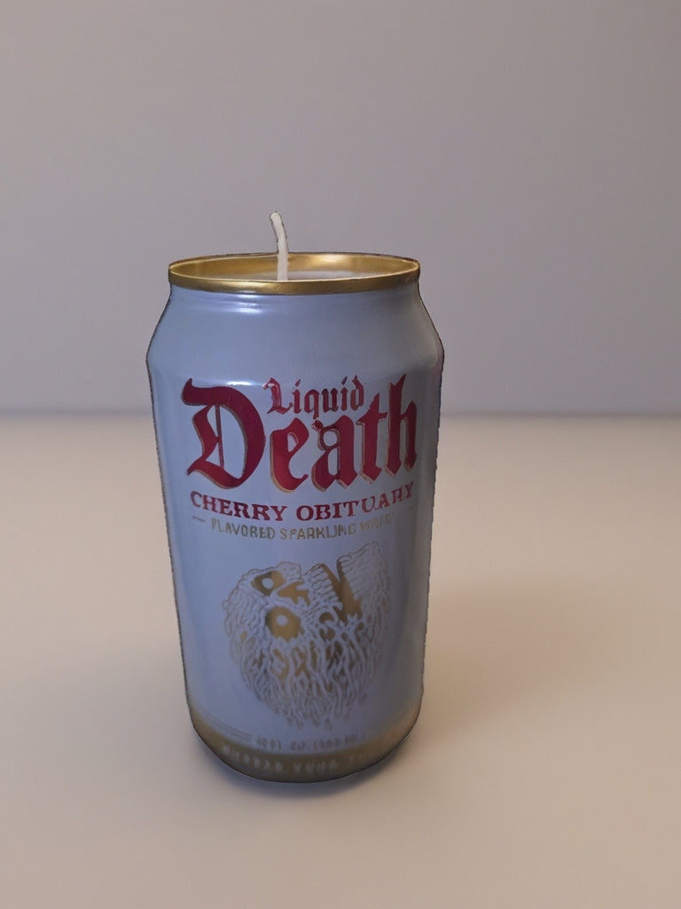 Liquid Death Can Candle