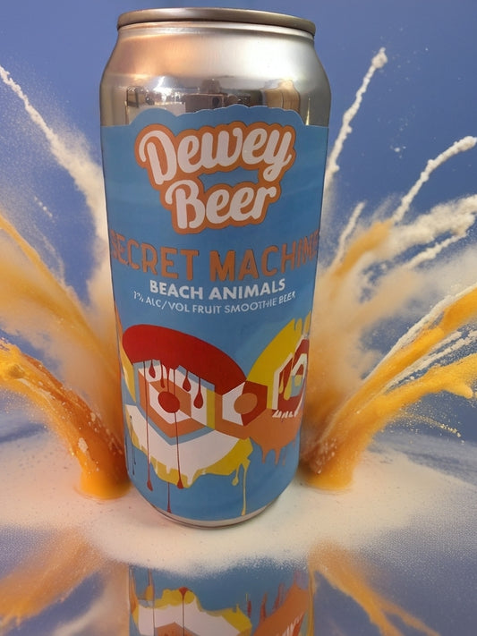 Dewey Beer Co. Beach Animals Can Candle