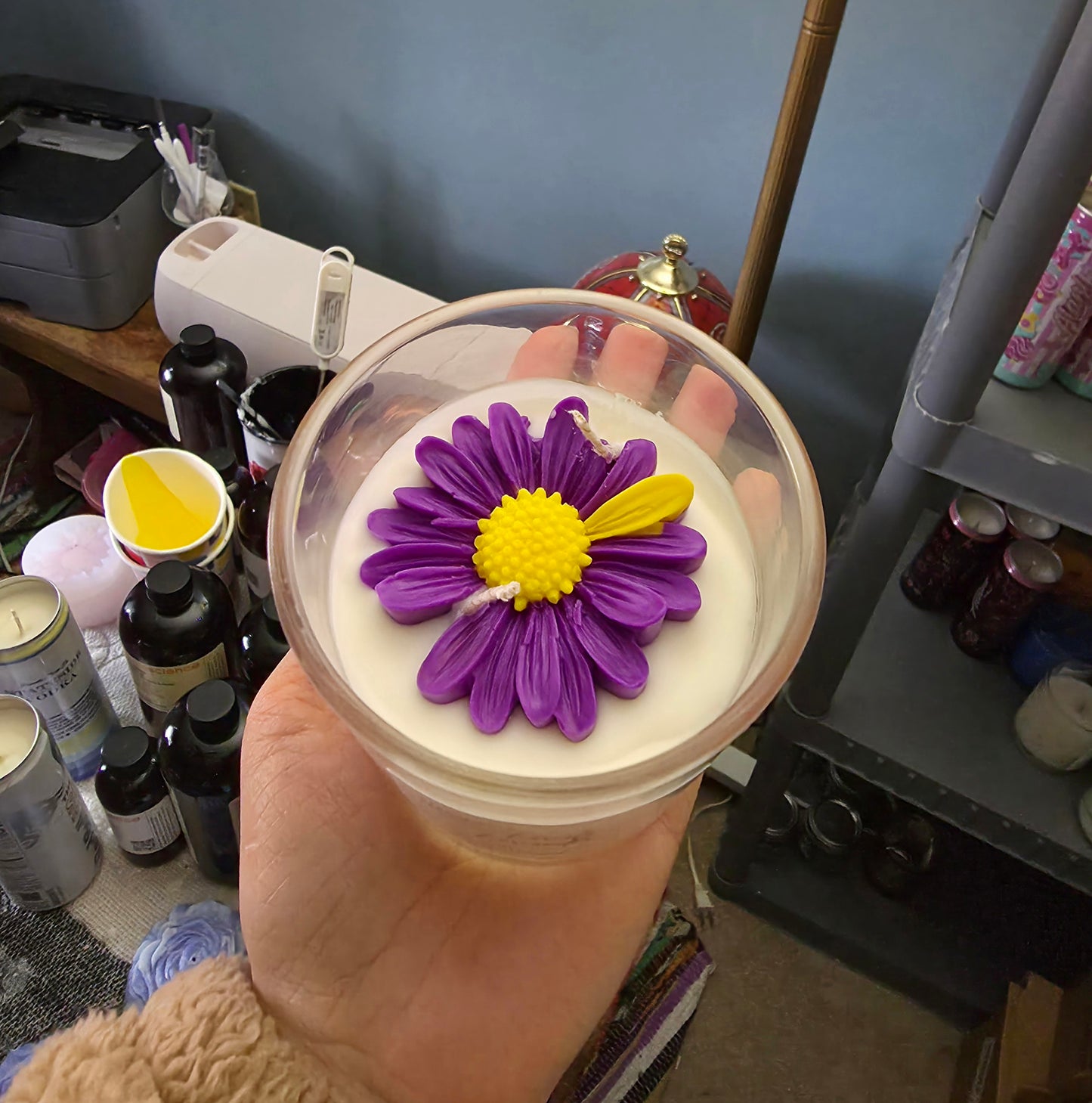 Lavender Scented Candle