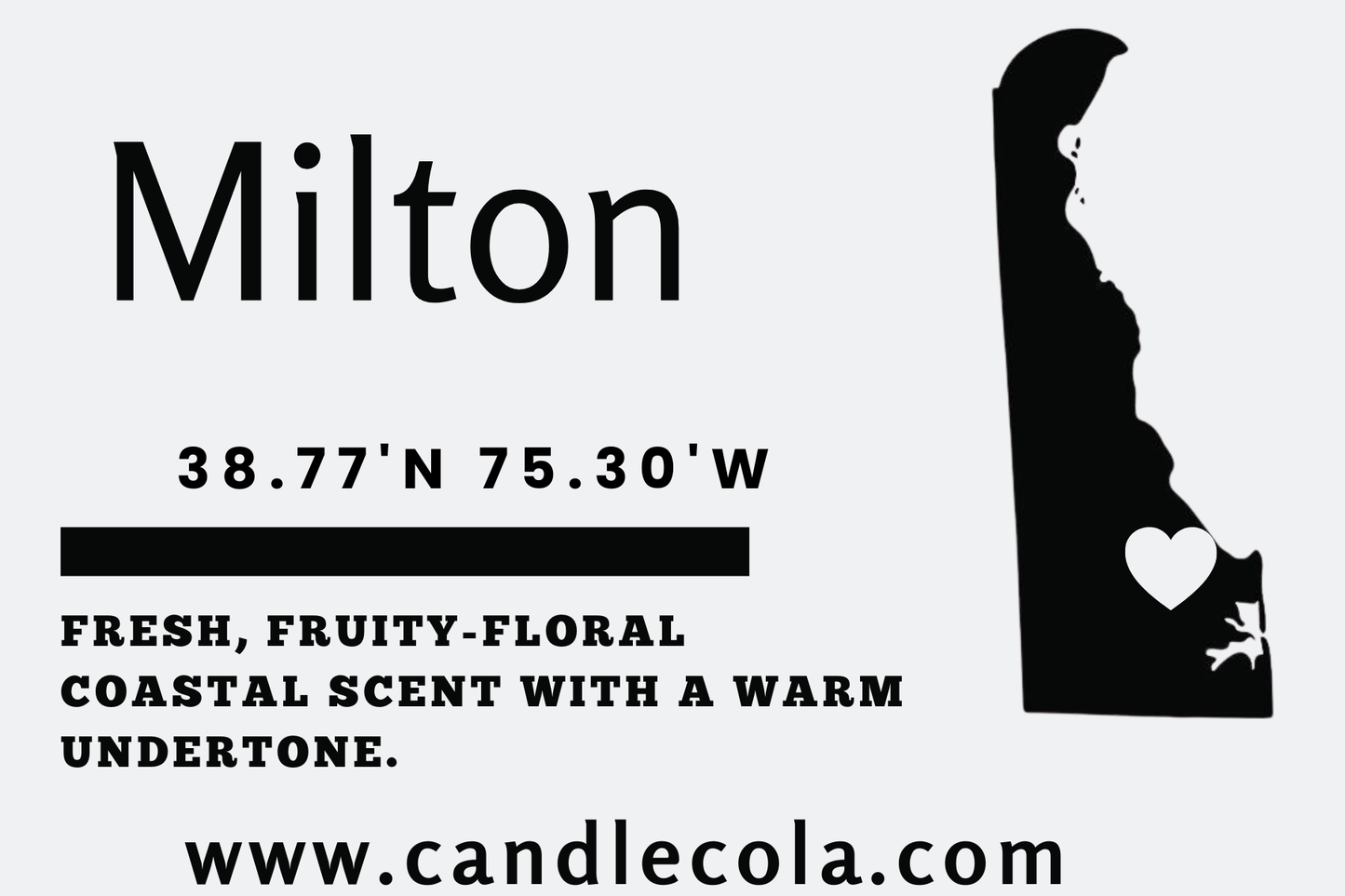 Sussex County Delaware 12 ounce Two Wick Mason Jar Candles