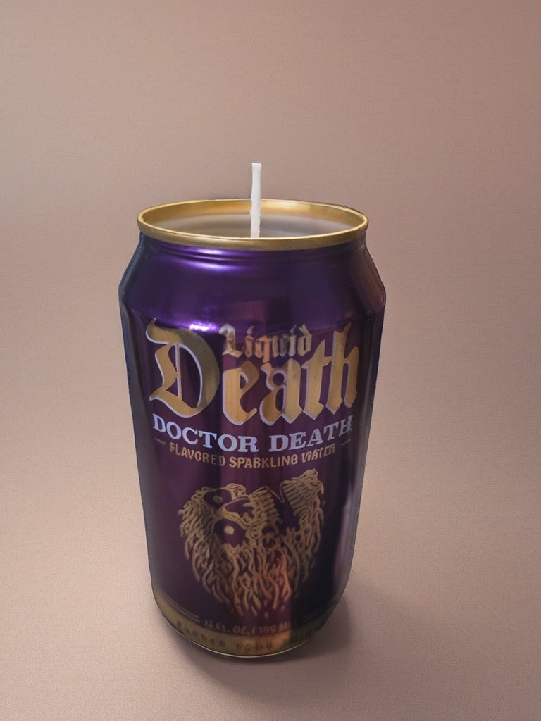 Liquid Death Can Candle