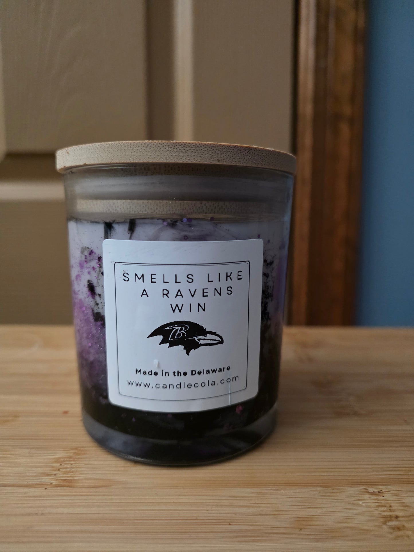 Smells Like A Football Win Custom Candle