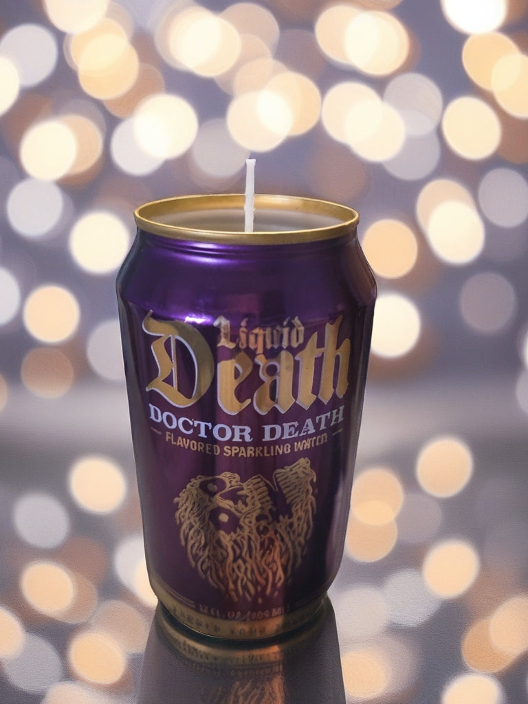 Liquid Death Can Candle