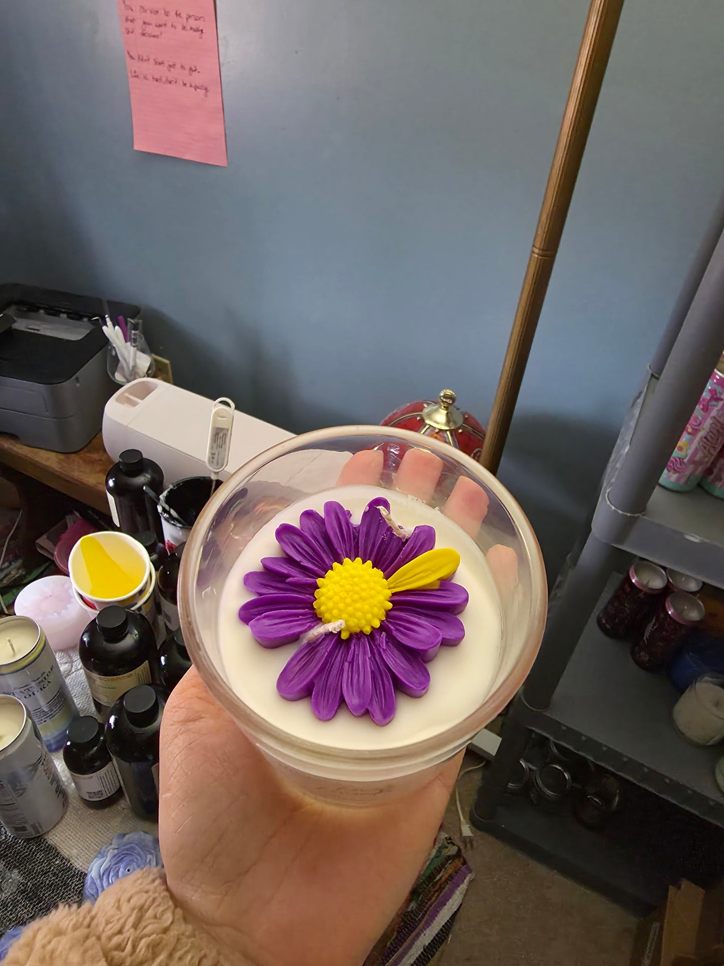 Lavender Scented Candle