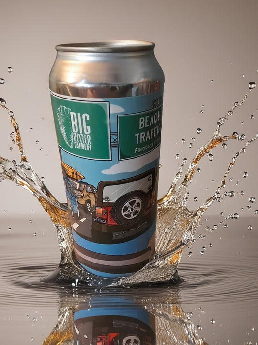 Big Oyster Beach Traffic Can Candle