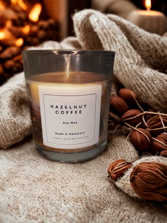 Hazlenut Coffee 10oz Soy Wax Scented Candle