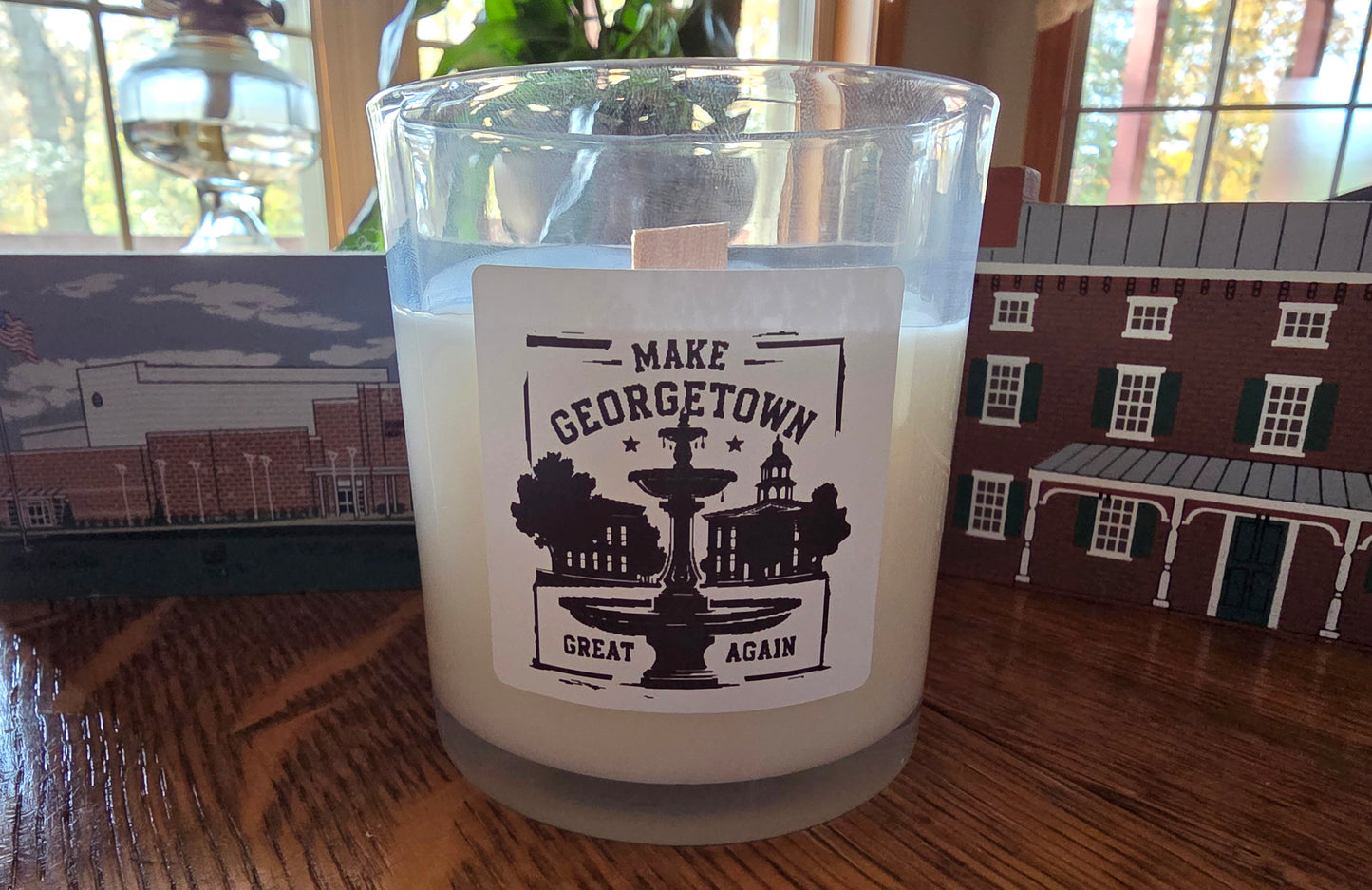 Limited Edition Make Georgetown Great Again 10 oz Candle