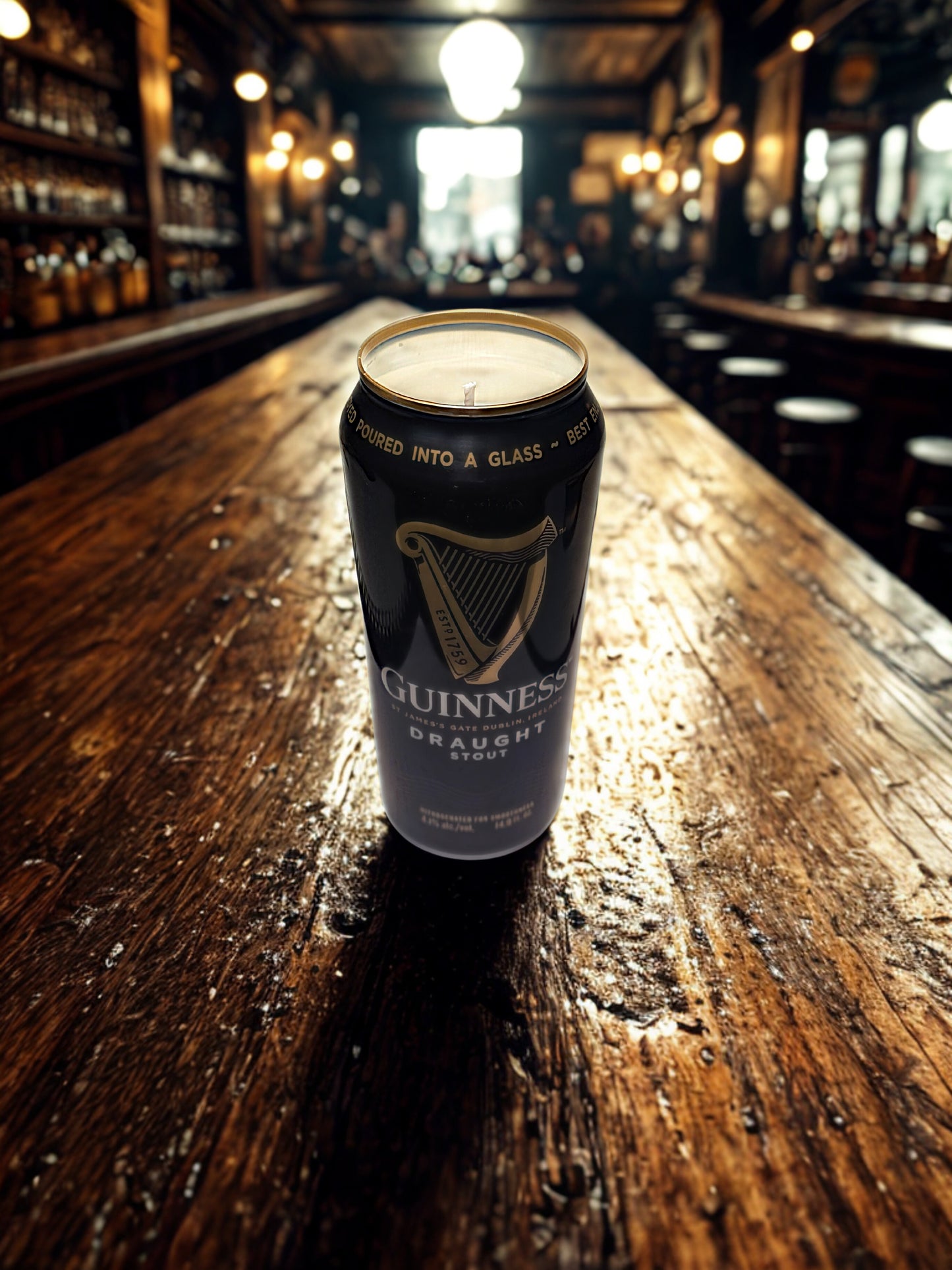 Guiness Scented Can Candle