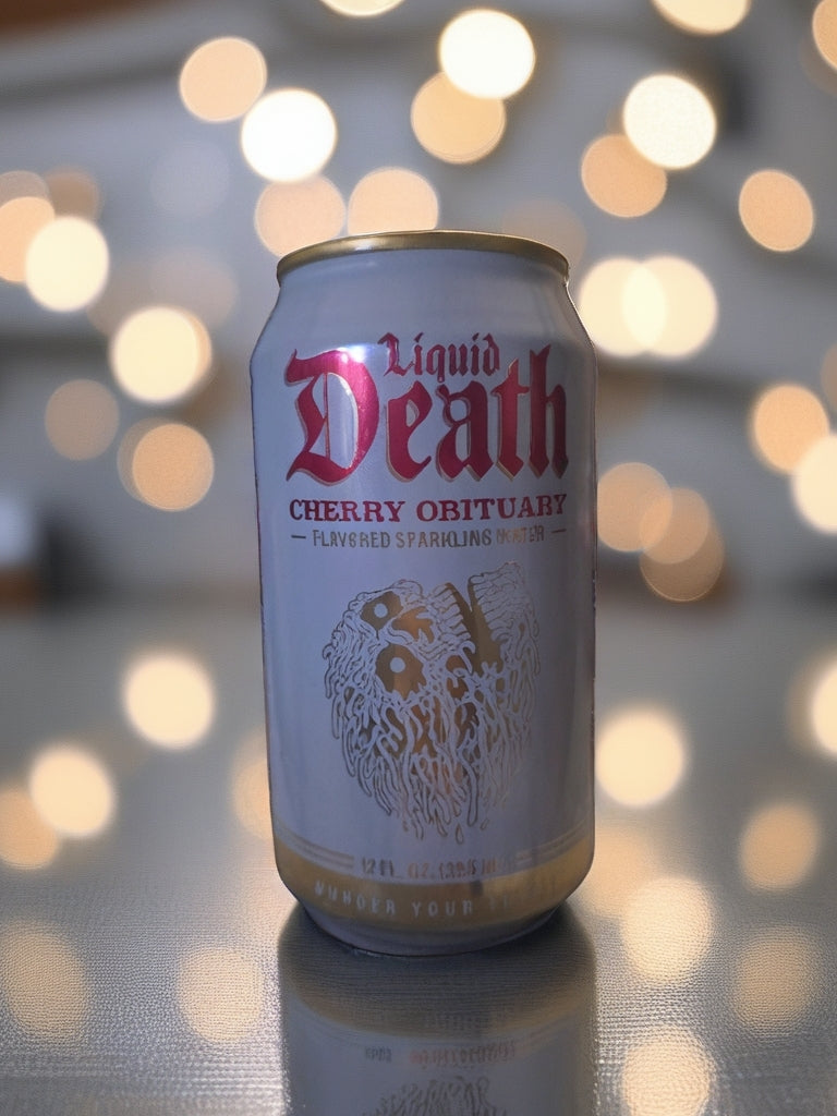 Liquid Death Can Candle