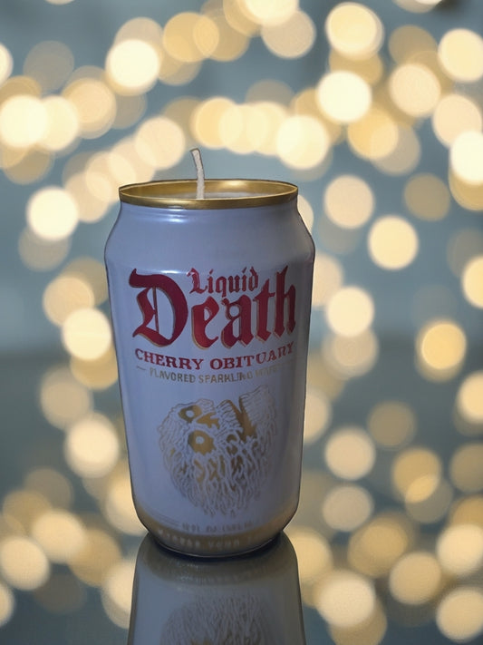 Liquid Death Can Candle
