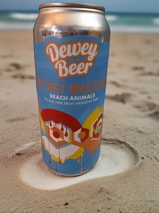 Dewey Beer Co. Beach Animals Can Candle