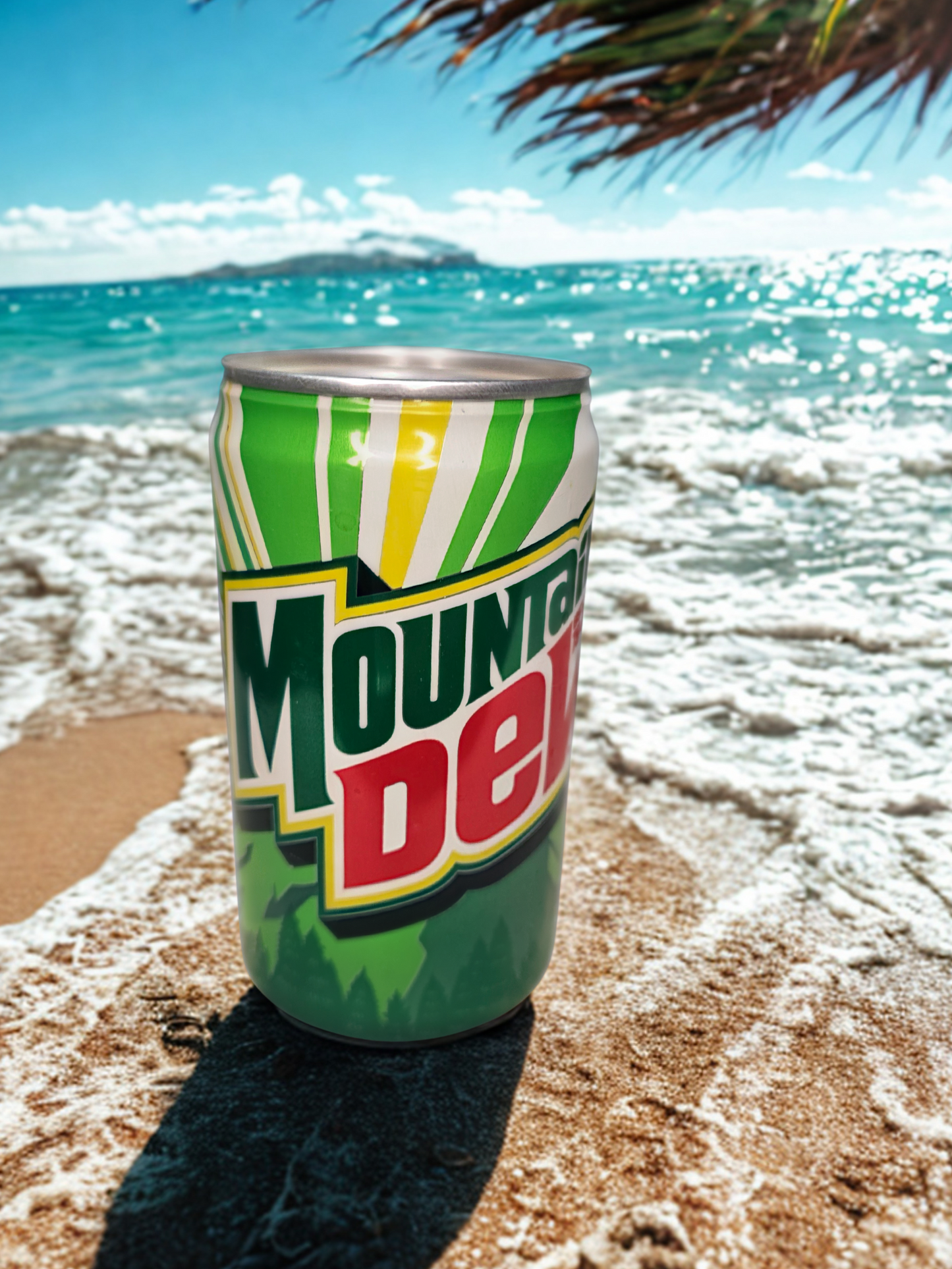 Mini Mountain Dew Can Candle