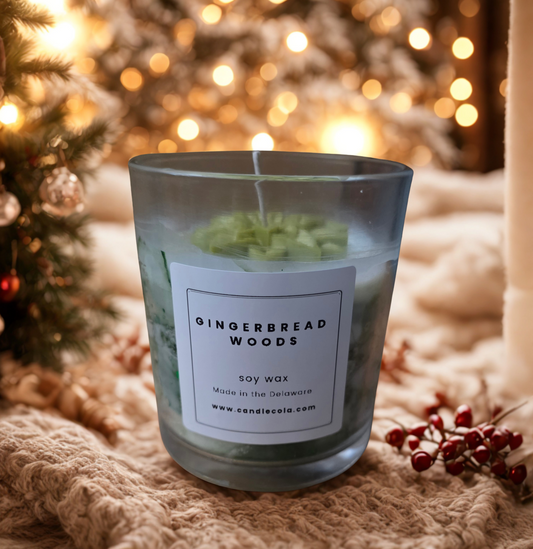 Gingerbread Wood Soy Wax Scented Candle