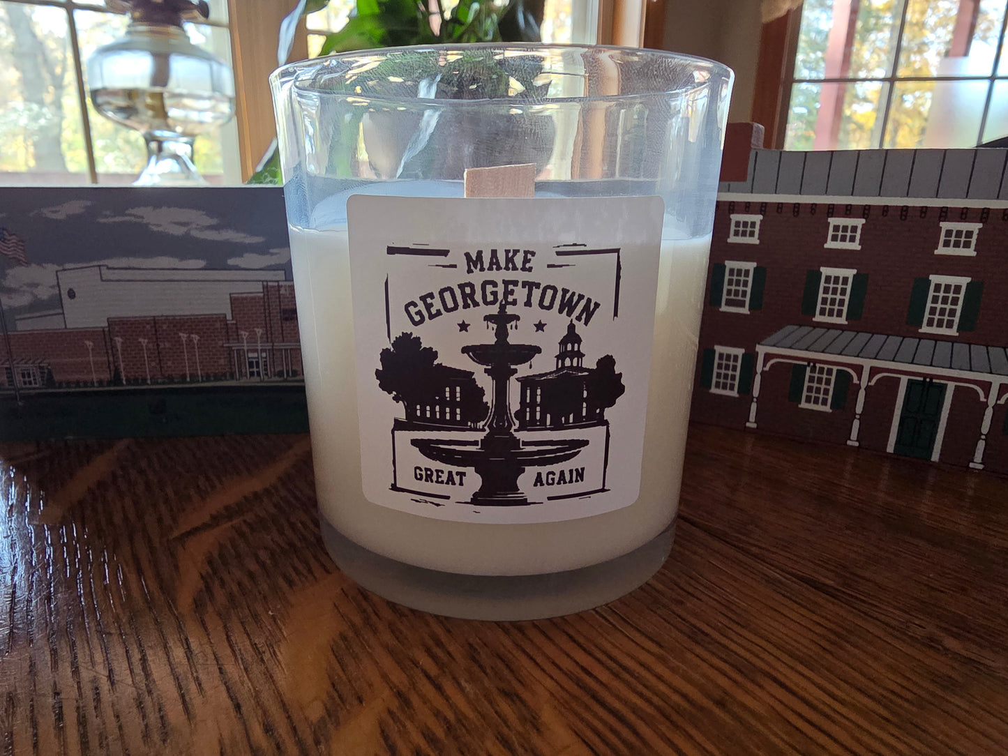 Limited Edition Make Georgetown Great Again 10 oz Candle