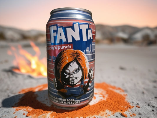 Limited Edition Chucky Fanta Candle