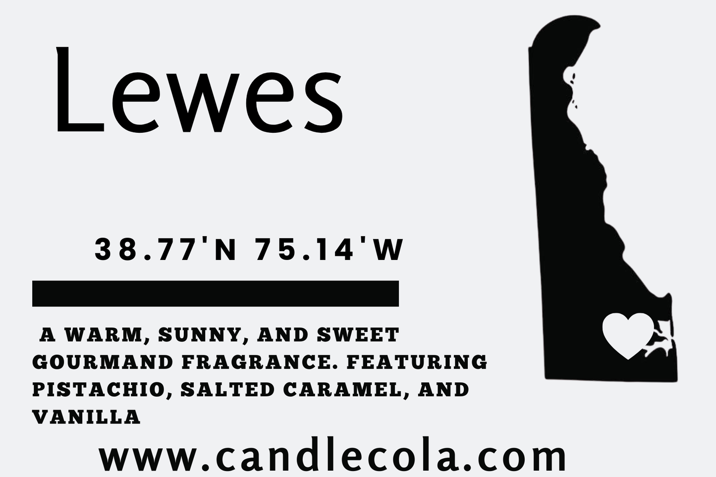 Sussex County Delaware 12 ounce Two Wick Mason Jar Candles