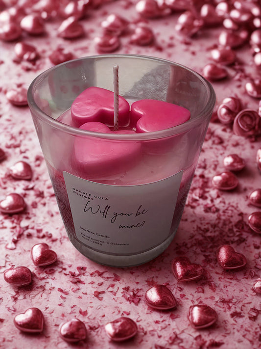 Will You Be Mine Valentine Scented Candle