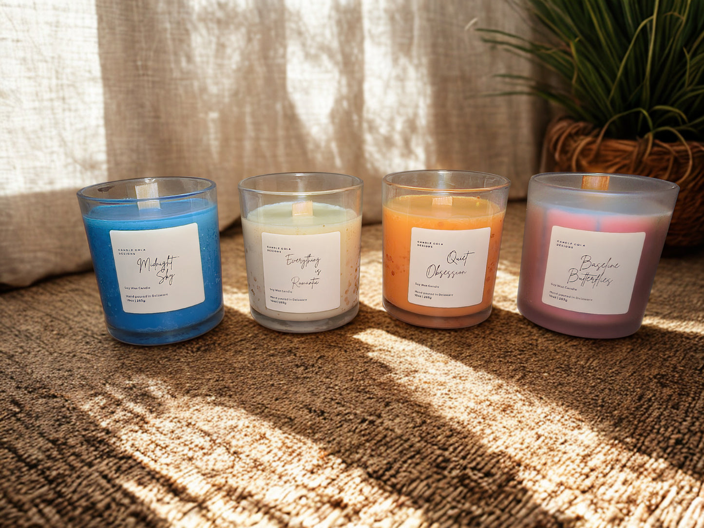 Baseline Butterflies Candle