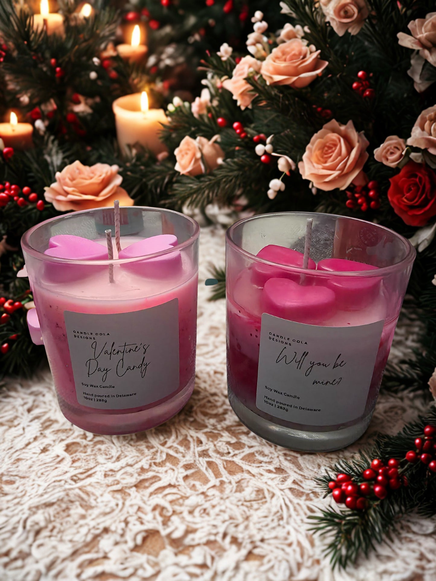 Valentine's Day Candy Scented Candle